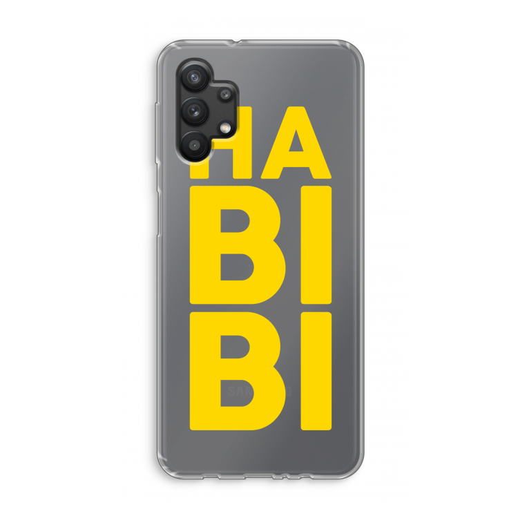 Habibi Majorelle : Samsung Galaxy A32 5G Transparant Hoesje