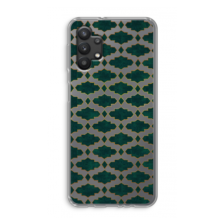 Moroccan tiles: Samsung Galaxy A32 5G Transparant Hoesje