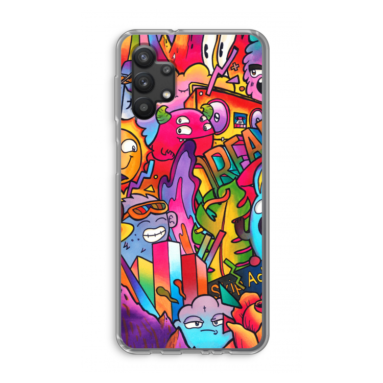 Dreams: Samsung Galaxy A32 5G Transparant Hoesje