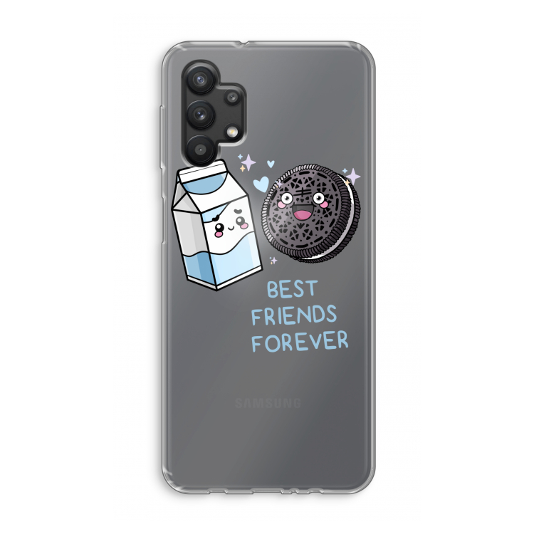 Best Friend Forever: Samsung Galaxy A32 5G Transparant Hoesje