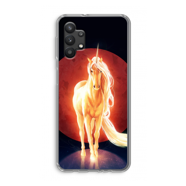 Last Unicorn: Samsung Galaxy A32 5G Transparant Hoesje