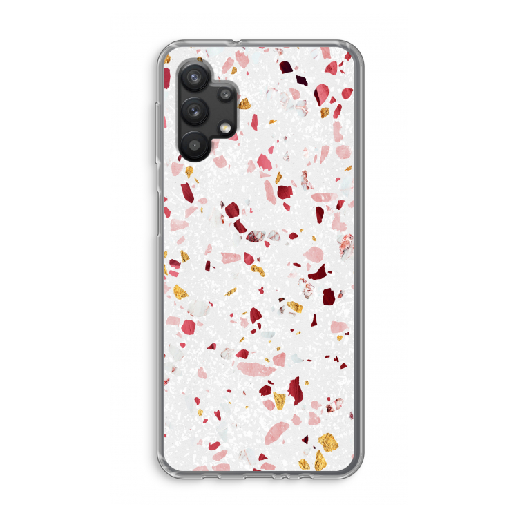 Terrazzo N°9: Samsung Galaxy A32 5G Transparant Hoesje