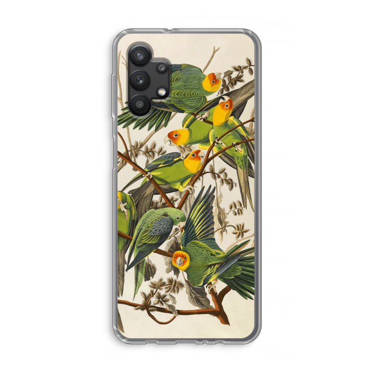 Carolinaparkiet: Samsung Galaxy A32 5G Transparant Hoesje
