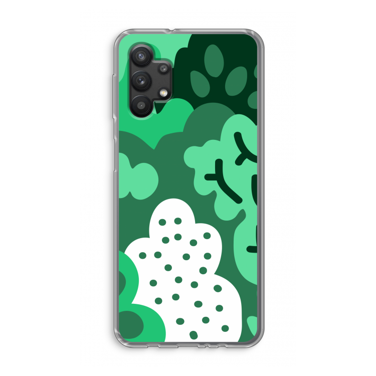 Bushes: Samsung Galaxy A32 5G Transparant Hoesje