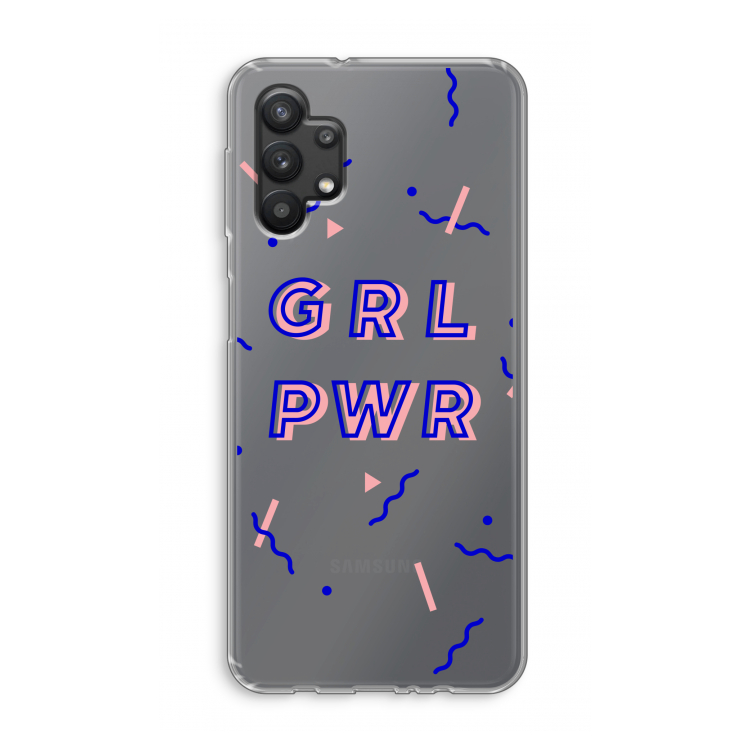 GRL PWR: Samsung Galaxy A32 5G Transparant Hoesje