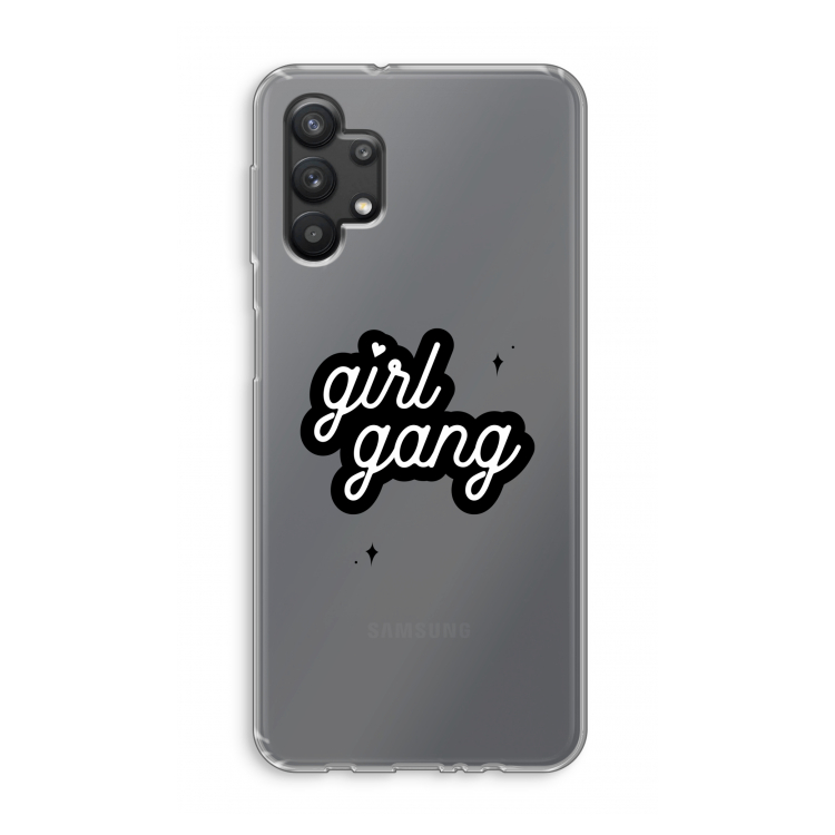 Girl Gang: Samsung Galaxy A32 5G Transparant Hoesje