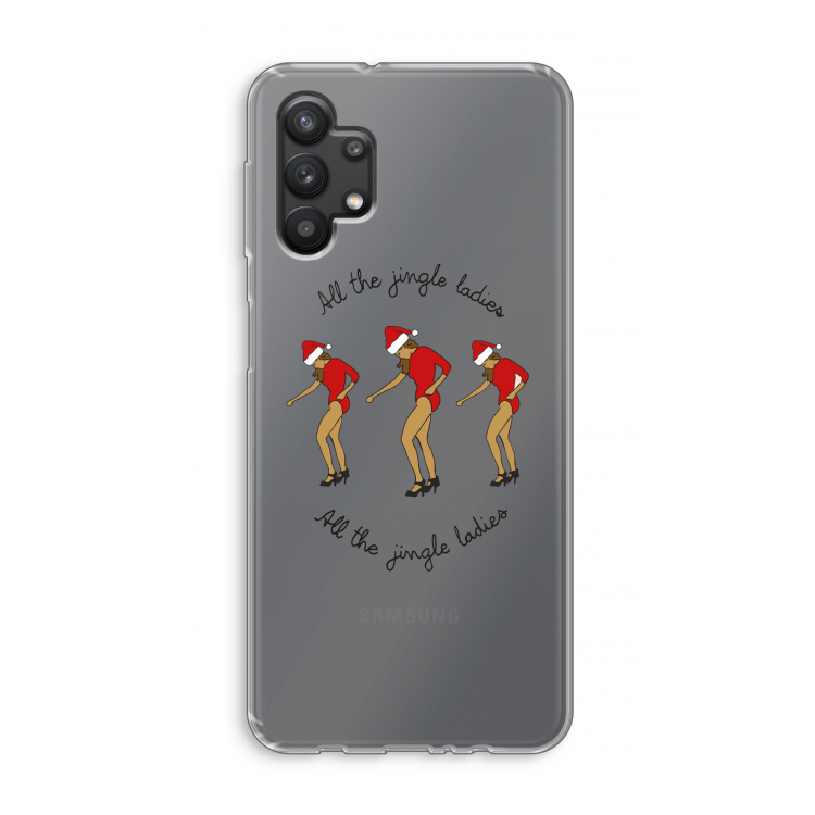 Jingle Ladies: Samsung Galaxy A32 5G Transparant Hoesje