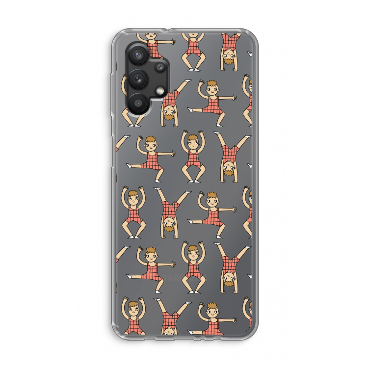 Gymboys: Samsung Galaxy A32 5G Transparant Hoesje