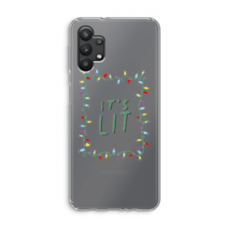 It's Lit: Samsung Galaxy A32 5G Transparant Hoesje