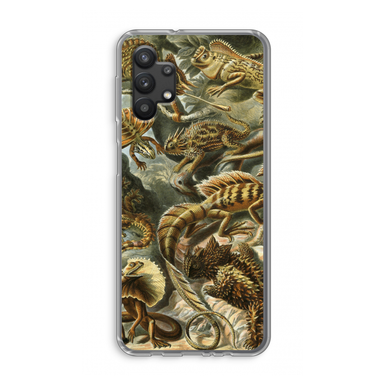 Haeckel Lacertilia: Samsung Galaxy A32 5G Transparant Hoesje