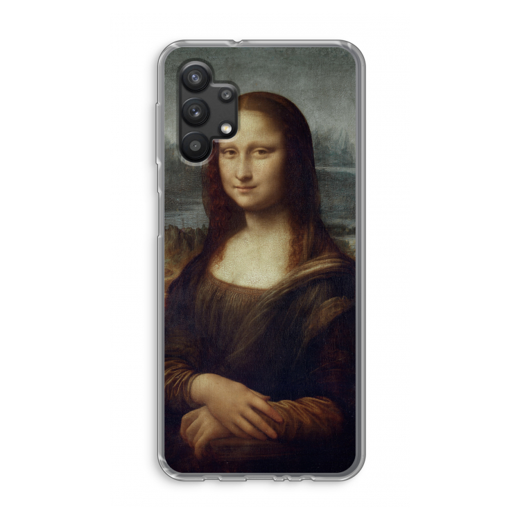 Mona Lisa: Samsung Galaxy A32 5G Transparant Hoesje