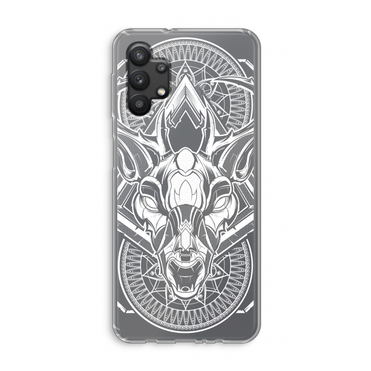 Oh Deer: Samsung Galaxy A32 5G Transparant Hoesje