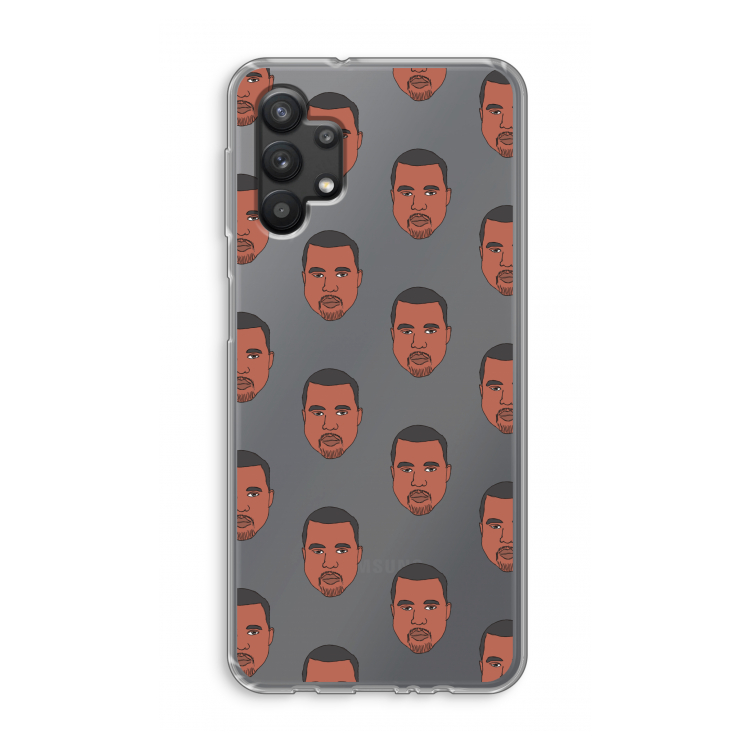 Kanye Call Me?: Samsung Galaxy A32 5G Transparant Hoesje
