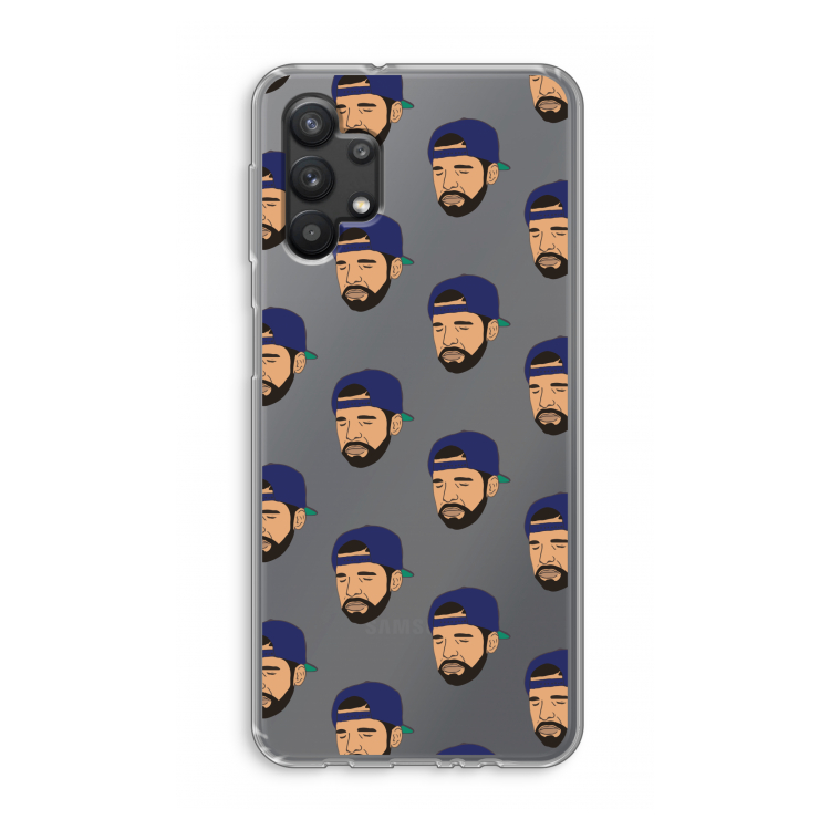 Drake Away: Samsung Galaxy A32 5G Transparant Hoesje