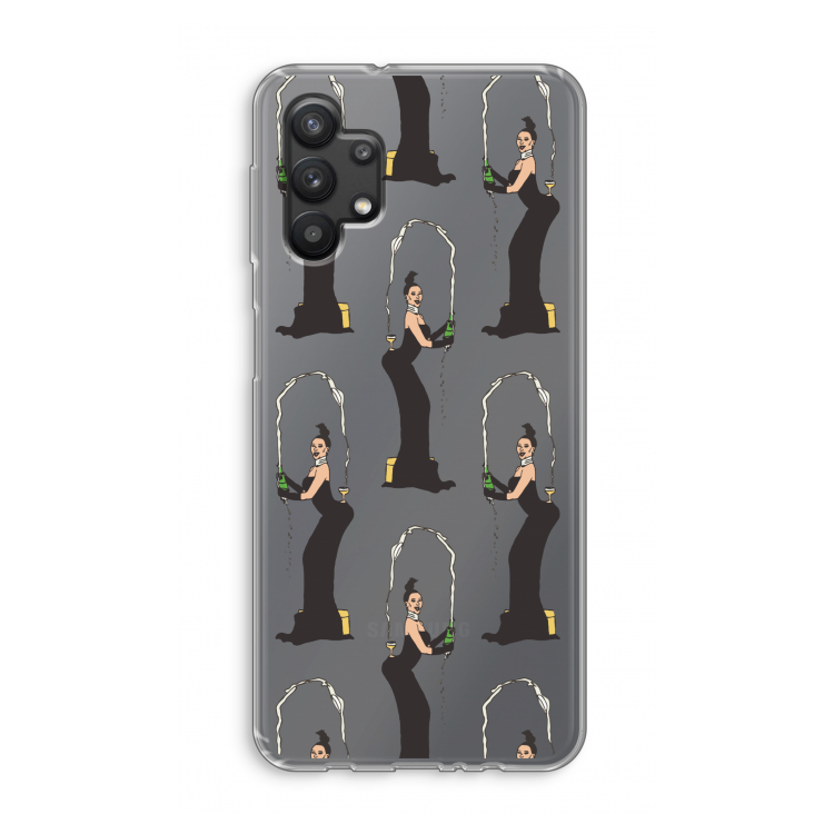 Pop Some Kim: Samsung Galaxy A32 5G Transparant Hoesje