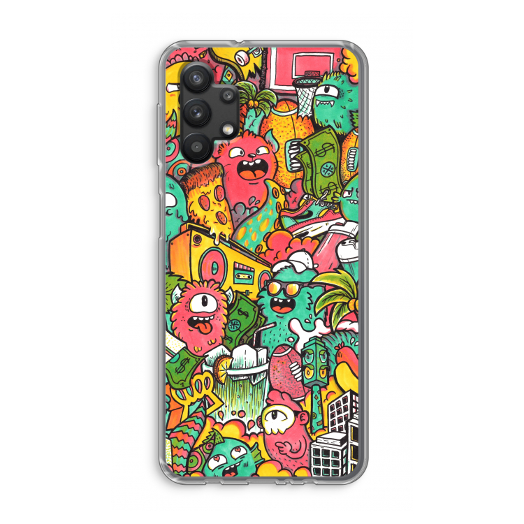 Vexx City: Samsung Galaxy A32 5G Transparant Hoesje