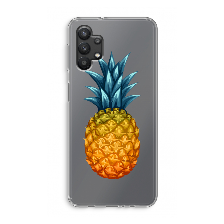 Grote ananas: Samsung Galaxy A32 5G Transparant Hoesje