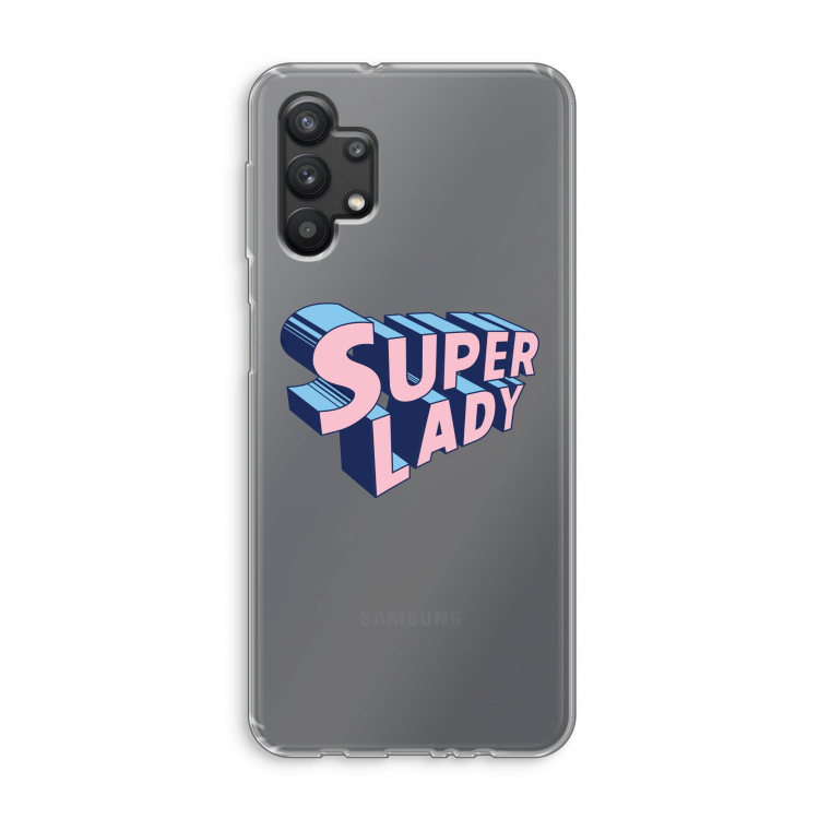 Superlady: Samsung Galaxy A32 5G Transparant Hoesje