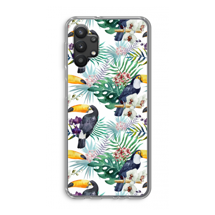 Tukans: Samsung Galaxy A32 5G Transparant Hoesje