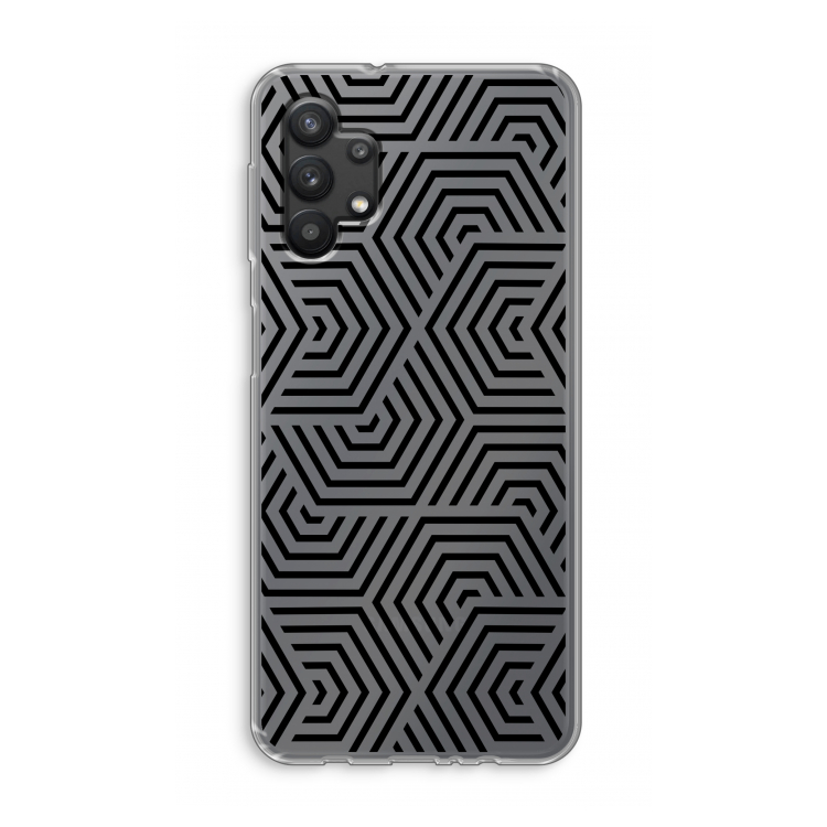 Magic pattern: Samsung Galaxy A32 5G Transparant Hoesje