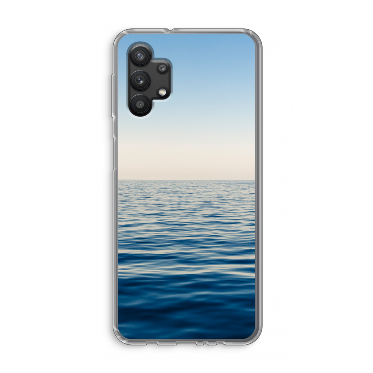 Water horizon: Samsung Galaxy A32 5G Transparant Hoesje