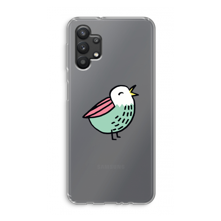 Birdy: Samsung Galaxy A32 5G Transparant Hoesje