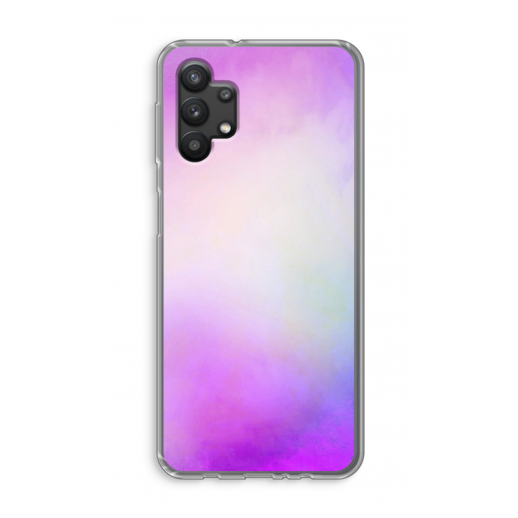 Clouds pastel: Samsung Galaxy A32 5G Transparant Hoesje