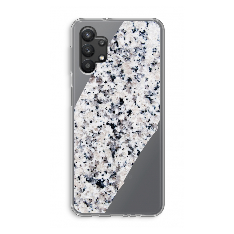 Gespikkelde marmer: Samsung Galaxy A32 5G Transparant Hoesje