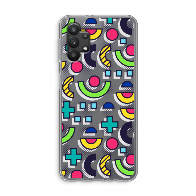 8-bit N°6: Samsung Galaxy A32 5G Transparant Hoesje
