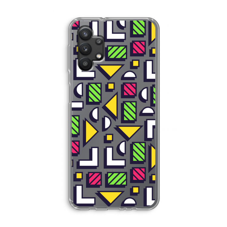 8-bit N°4: Samsung Galaxy A32 5G Transparant Hoesje