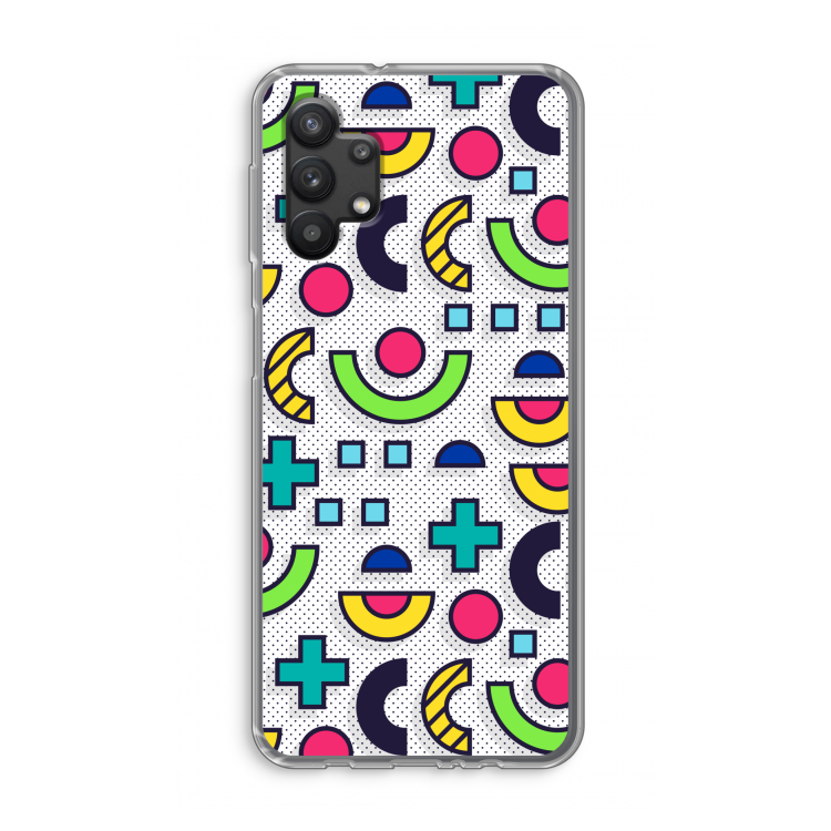 8-bit N°6: Samsung Galaxy A32 5G Transparant Hoesje