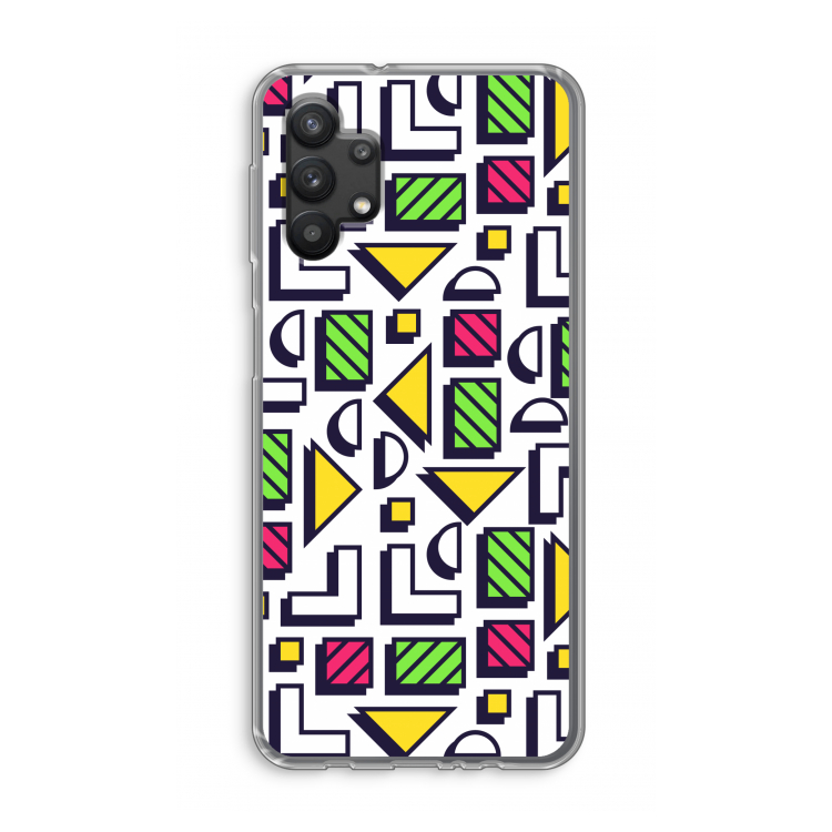 8-bit N°4: Samsung Galaxy A32 5G Transparant Hoesje