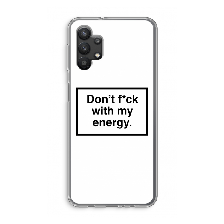 My energy: Samsung Galaxy A32 5G Transparant Hoesje