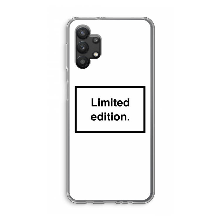 Limited edition: Samsung Galaxy A32 5G Transparant Hoesje