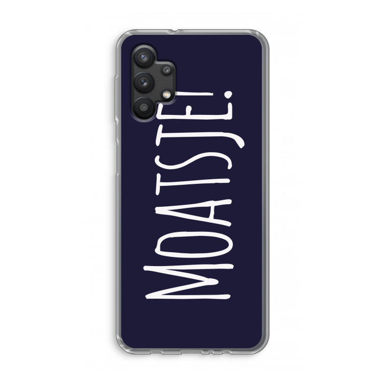 Moatsje!: Samsung Galaxy A32 5G Transparant Hoesje