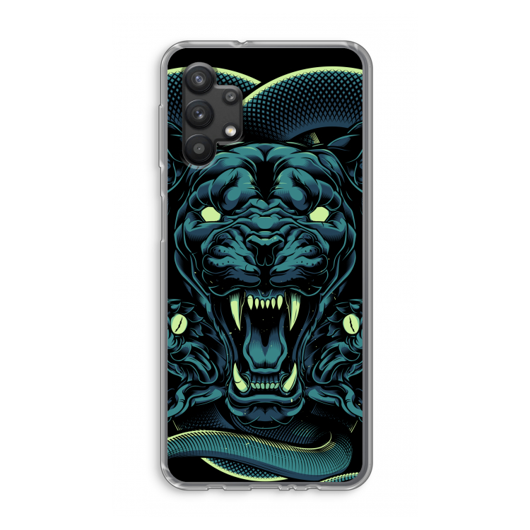 Cougar and Vipers: Samsung Galaxy A32 5G Transparant Hoesje