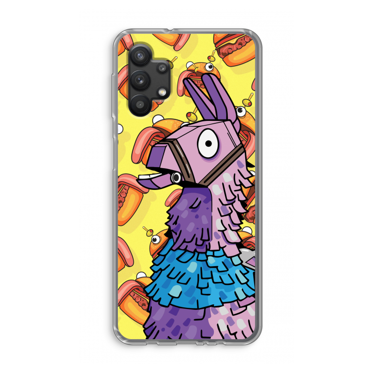 Loot Burger: Samsung Galaxy A32 5G Transparant Hoesje