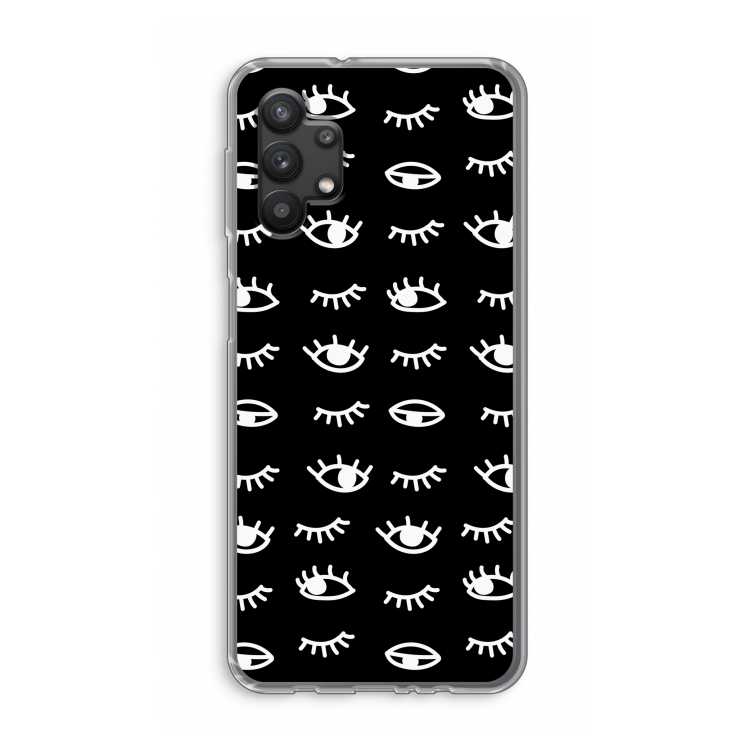Eye pattern #3: Samsung Galaxy A32 5G Transparant Hoesje