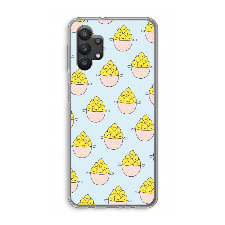 Citroenen: Samsung Galaxy A32 5G Transparant Hoesje