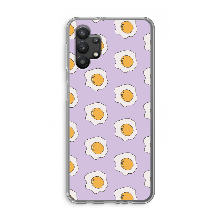 Bacon to my eggs #1: Samsung Galaxy A32 5G Transparant Hoesje