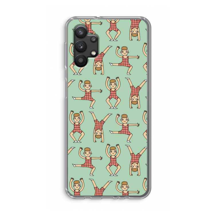 Gymboys: Samsung Galaxy A32 5G Transparant Hoesje