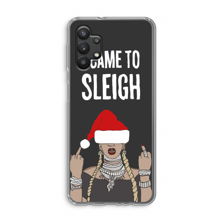 Came To Sleigh: Samsung Galaxy A32 5G Transparant Hoesje