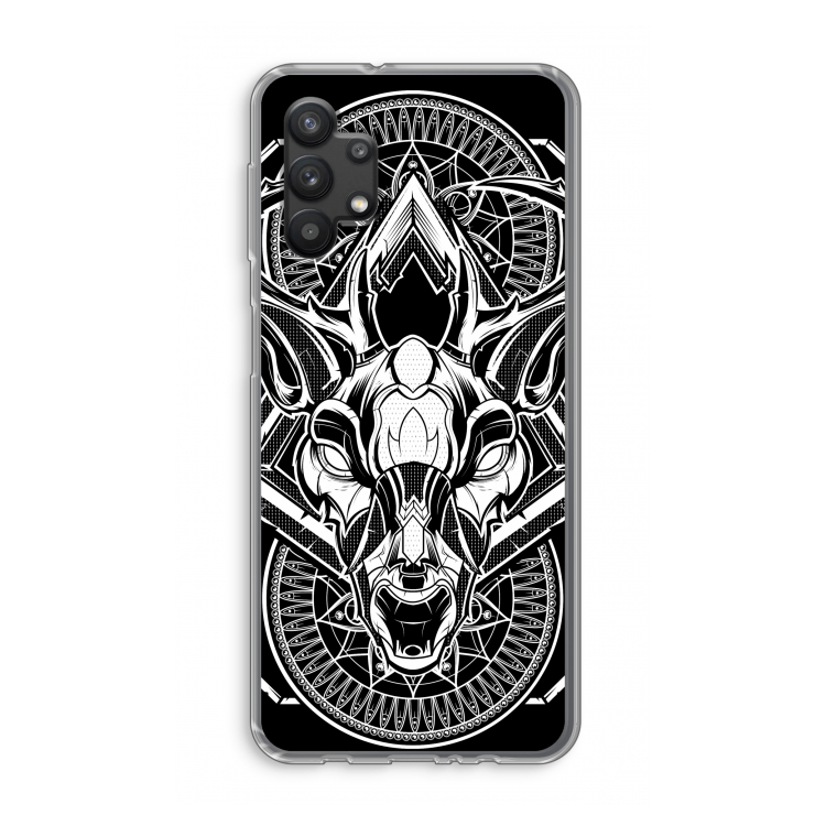Oh Deer: Samsung Galaxy A32 5G Transparant Hoesje