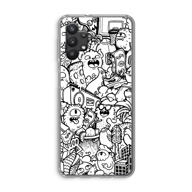 Vexx City #2: Samsung Galaxy A32 5G Transparant Hoesje
