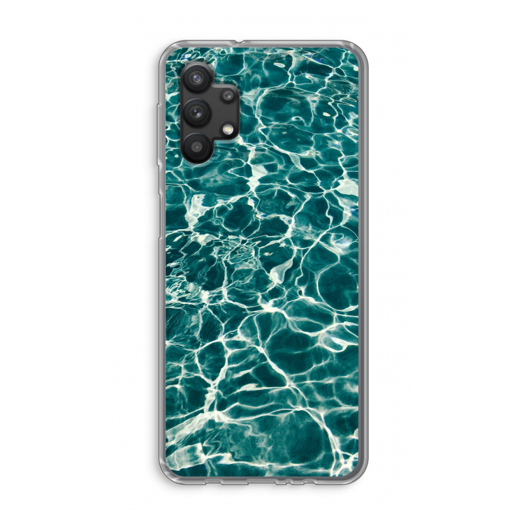 Weerkaatsing water: Samsung Galaxy A32 5G Transparant Hoesje