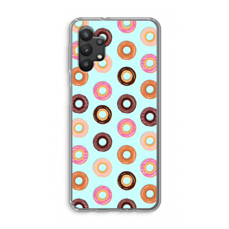Donuts: Samsung Galaxy A32 5G Transparant Hoesje