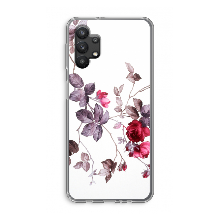 Mooie bloemen: Samsung Galaxy A32 5G Transparant Hoesje