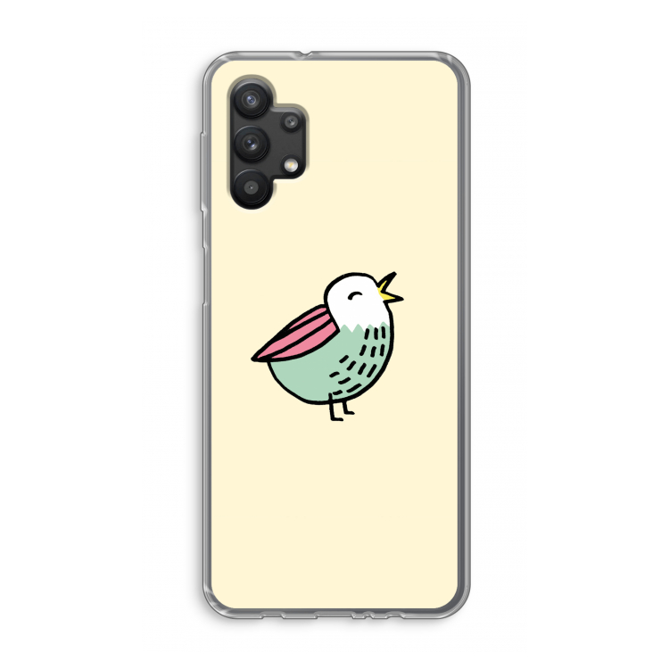 Birdy: Samsung Galaxy A32 5G Transparant Hoesje