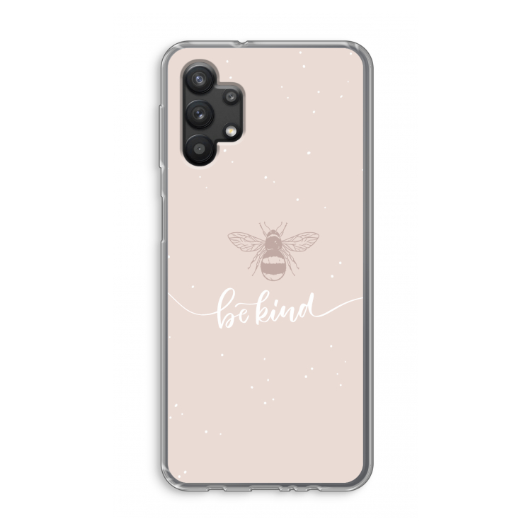 Be(e) kind: Samsung Galaxy A32 5G Transparant Hoesje