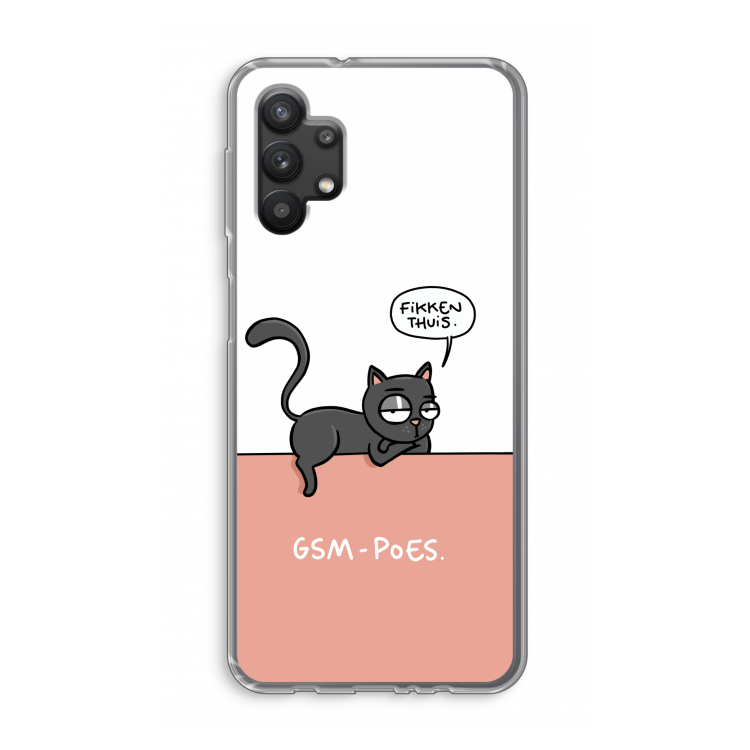 GSM poes: Samsung Galaxy A32 5G Transparant Hoesje